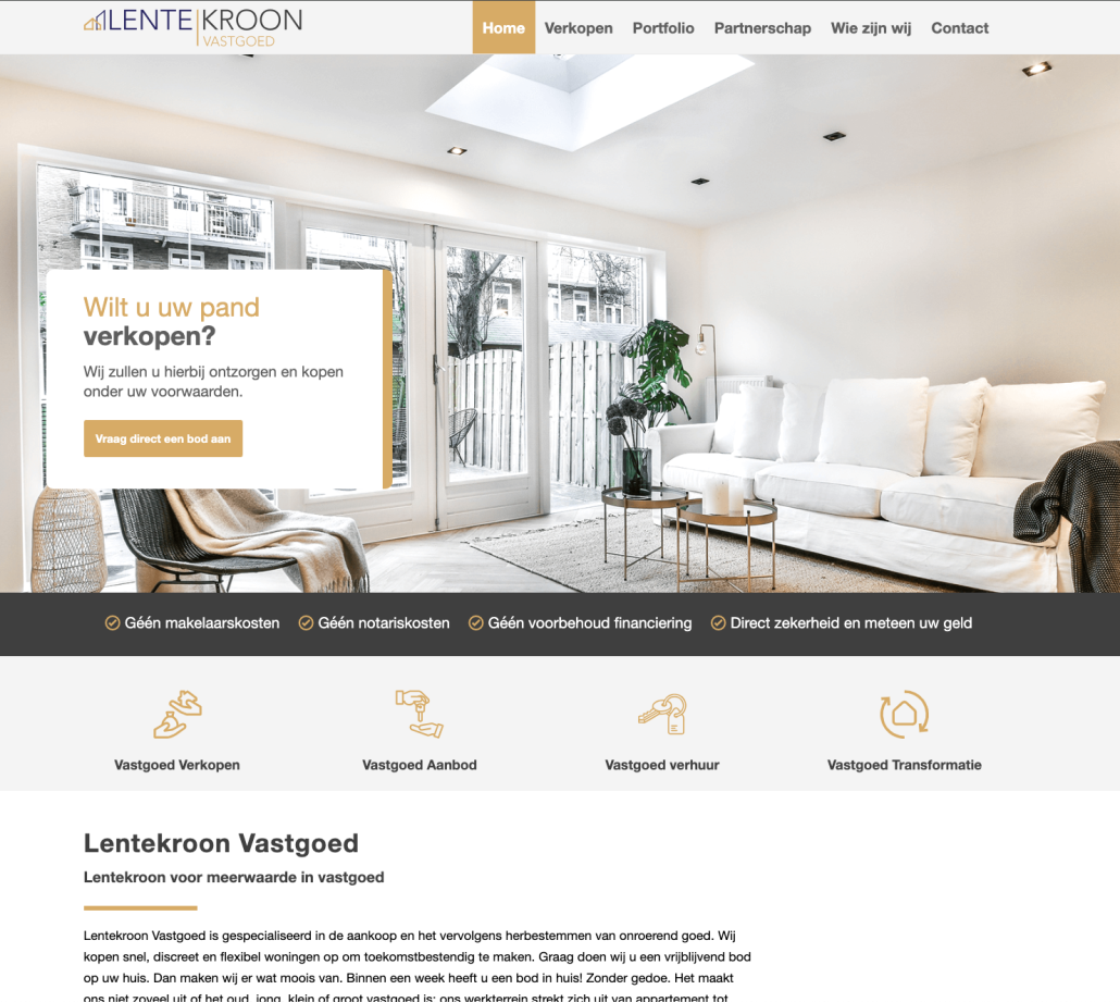 Webdesign De Goorn - Project Direct ✓ Website laten maken ✓ WordPress ✓ Webdesign ✓ Webwinkel ✓ Vindbaar in Google